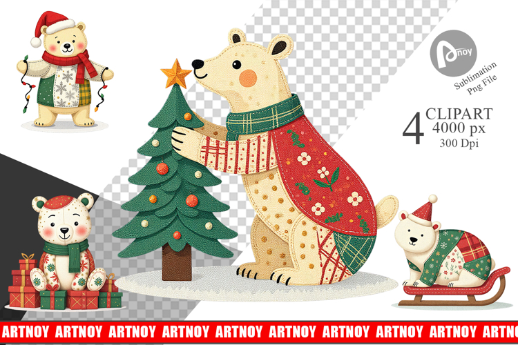 Polar Bear Clipart Image 15