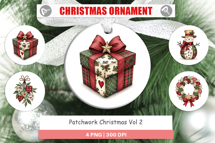 Christmas Ornament Sublimation Designs Image 20