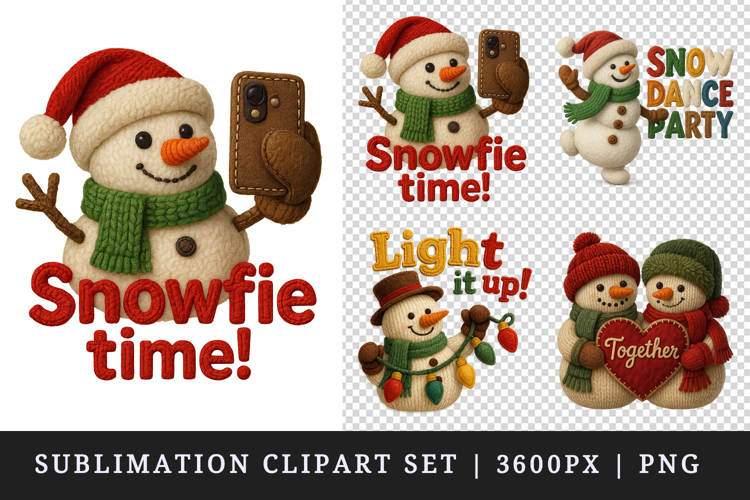 Patchwork Christmas clipart printable sublimation design png