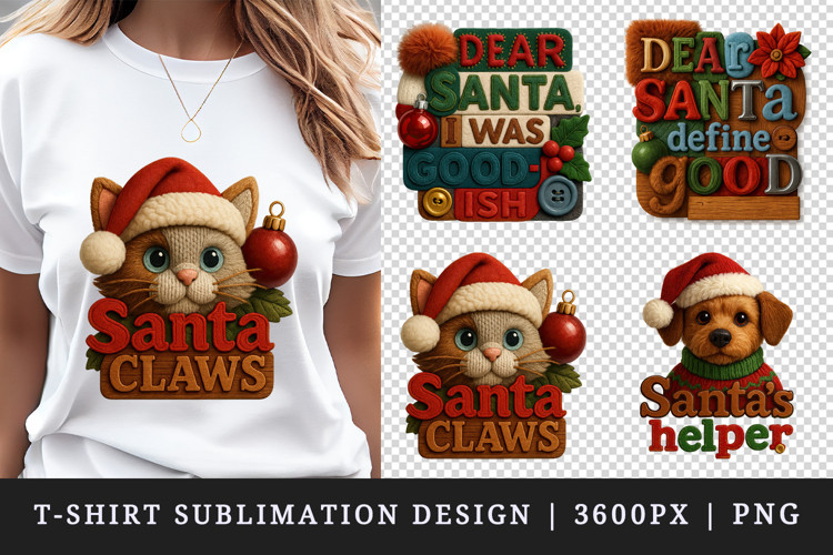 Patchwork Christmas t-shirt printable sublimation design png