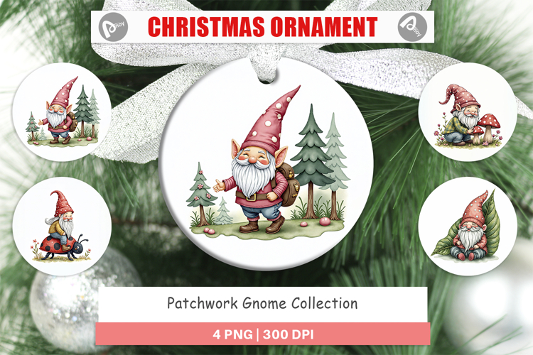 Christmas Ornament Sublimation Designs