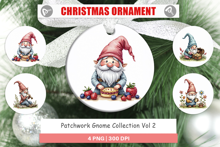 Christmas Ornament Sublimation Designs Image 24