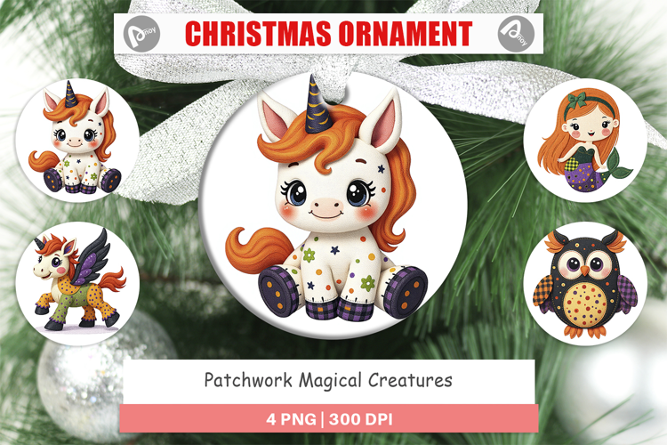 Ornament Patchwork Magical Creatures