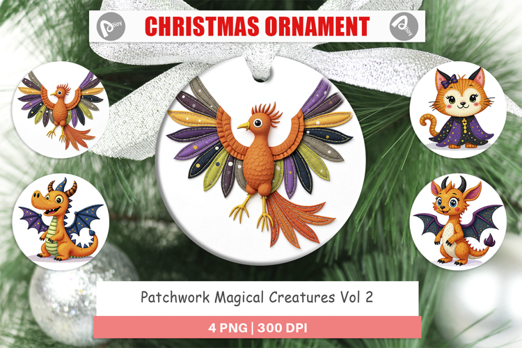 Ornament Patchwork Magical Creatures