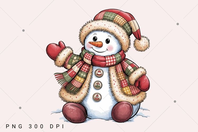 Snowman PNG Image 2