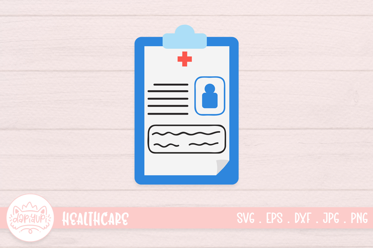 Patient Health Record Illustration