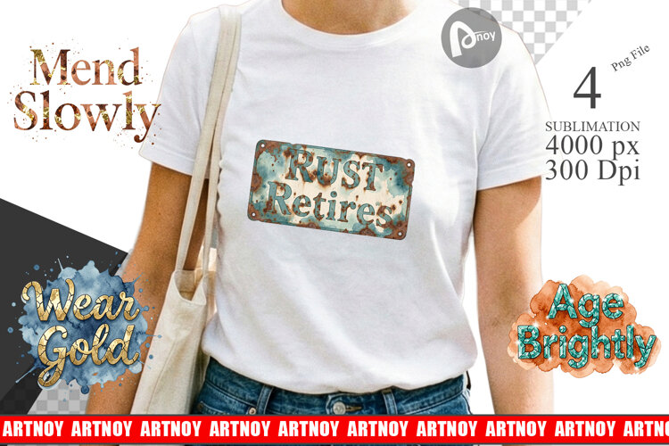 Patina Weathered Healing Sublimation example image 1