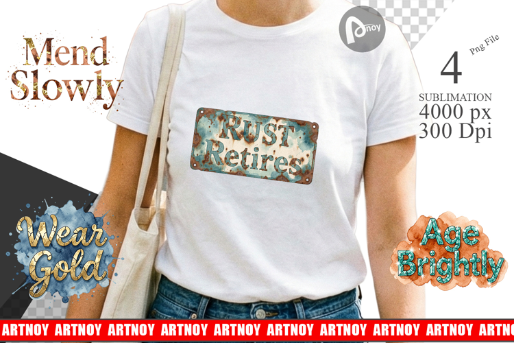 Patina Weathered Healing Sublimation