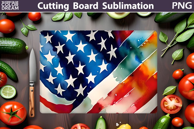 American Flag Sublimation Image 6