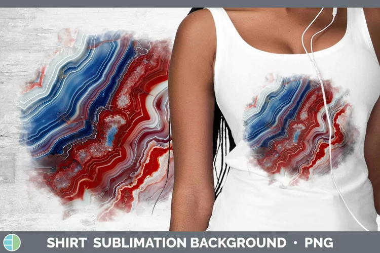 Patriotic Agate Shirt Sublimation Sublimation Background Des