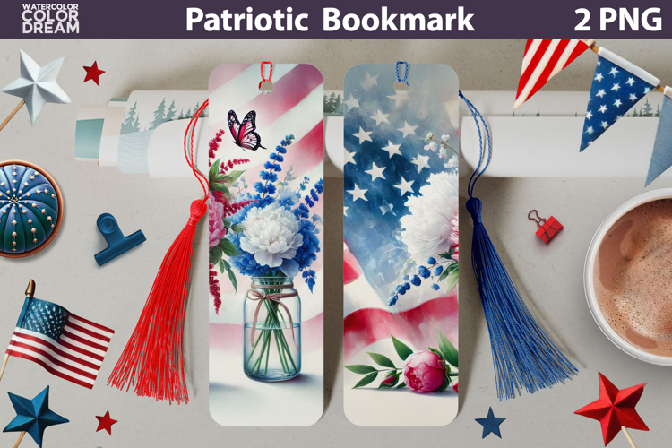 American Flag Clipart Image 7