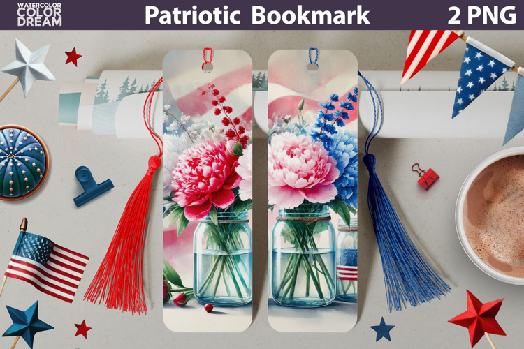American Flag Clipart Image 6