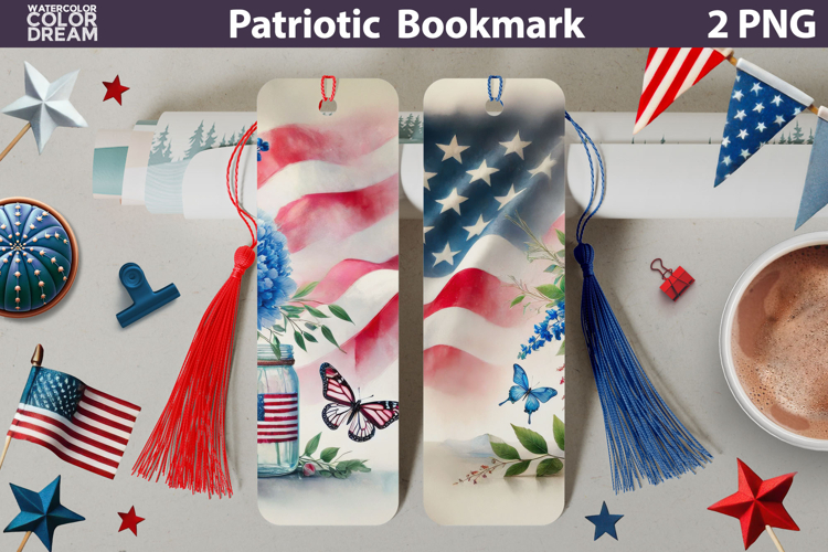American Flag Clipart Image 5