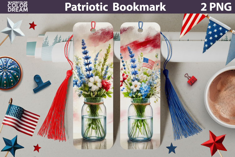 American Flag Clipart Image 11