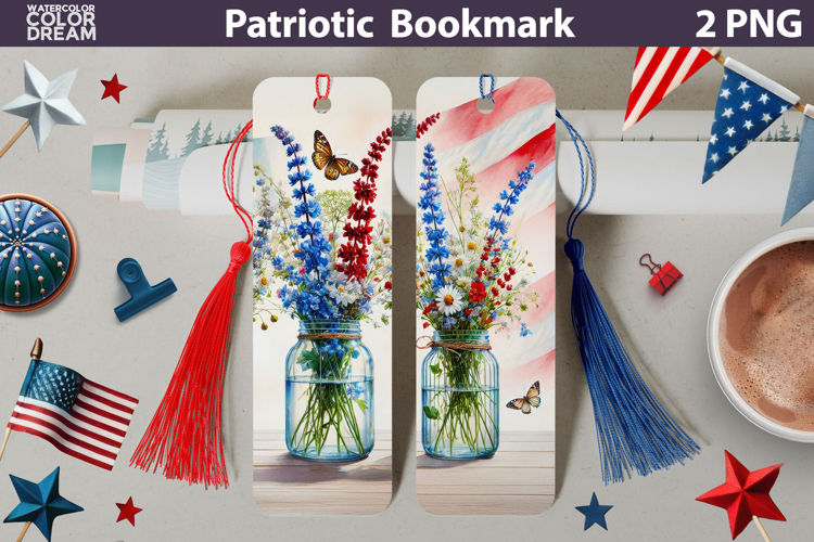 American Flag Clipart Image 10