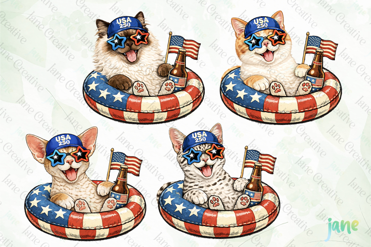 Flag Day Clipart Image 2