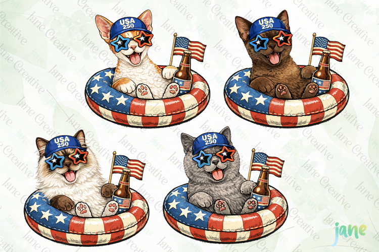 Flag Day Clipart Image 3