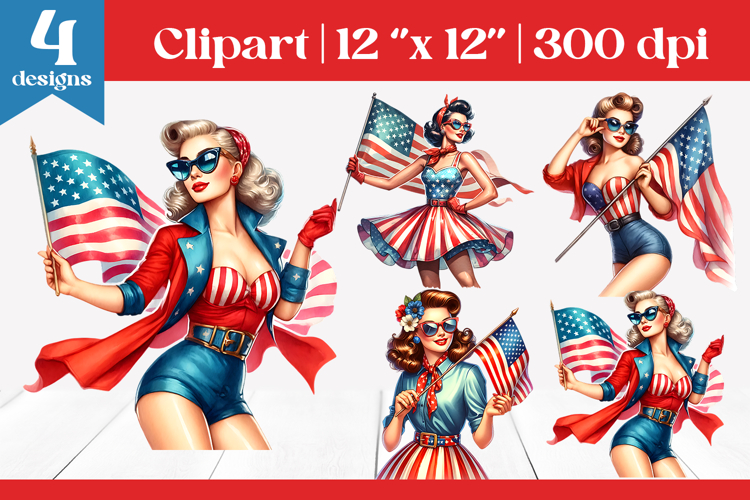 Patriotic Sublimation Design Image 17