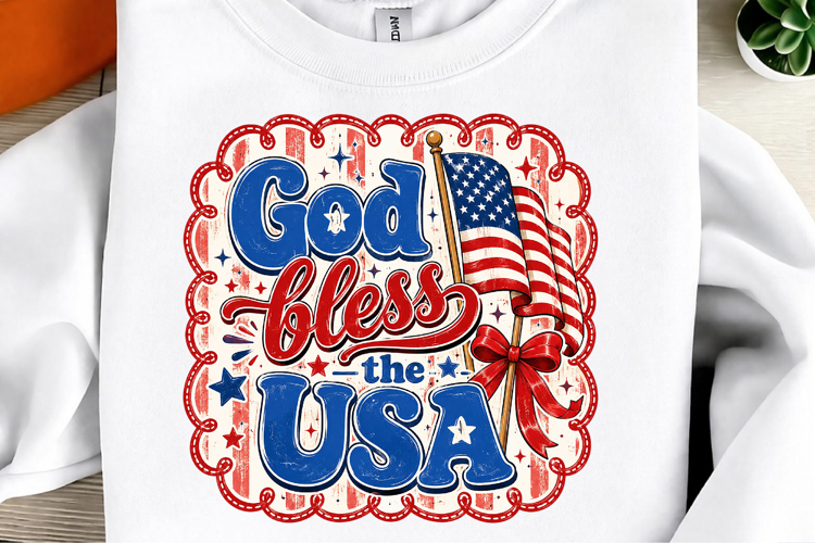 Patriotic Coquette Sublimation PNG
