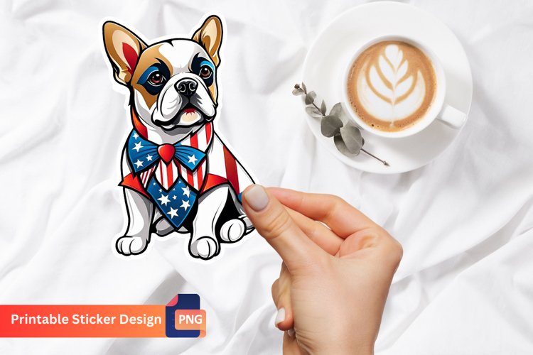 American Flag Clipart Image 17