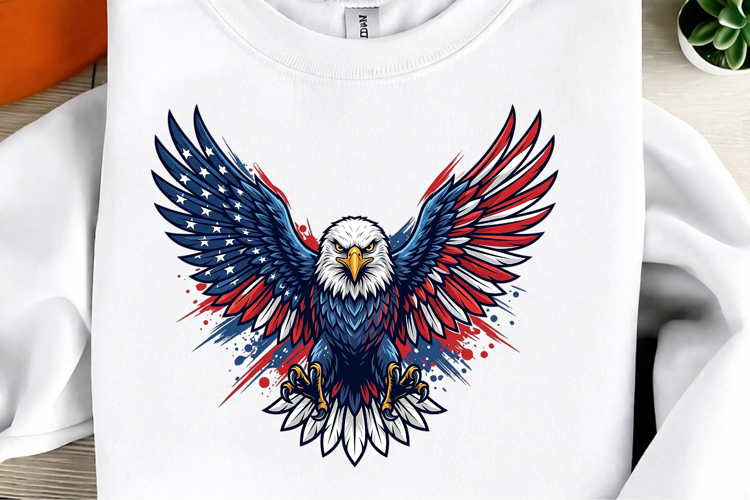 American Eagle Clipart Image 23