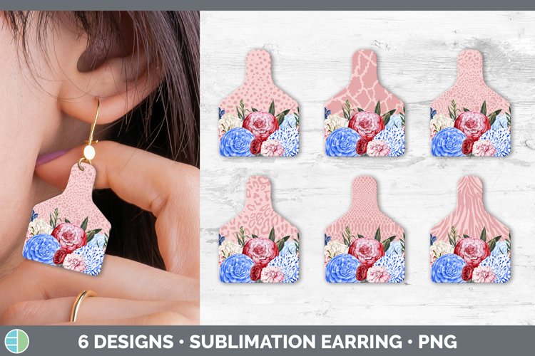 Sublimation Earring Designs Image 18