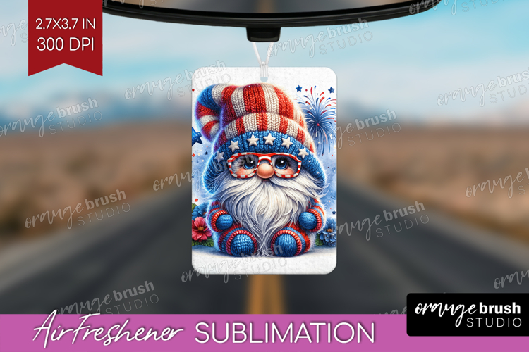 4th Of July Gnome Clipart Image 16