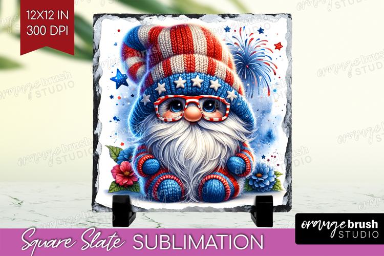 4th Of July Gnome Clipart Image 12