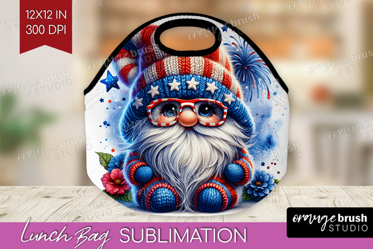 4th Of July Gnome Clipart Image 24