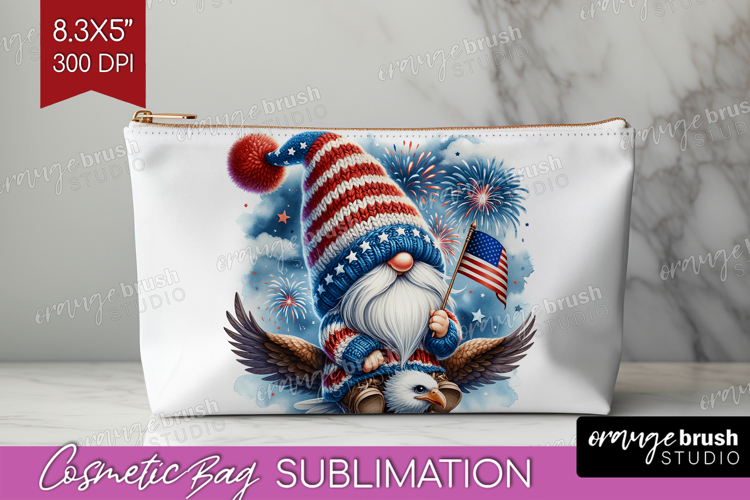 4th Of July Gnome Clipart Image 15