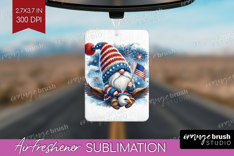 4th Of July Gnome Clipart Image 15