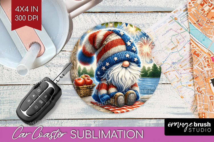 4th Of July Gnome Clipart Image 18