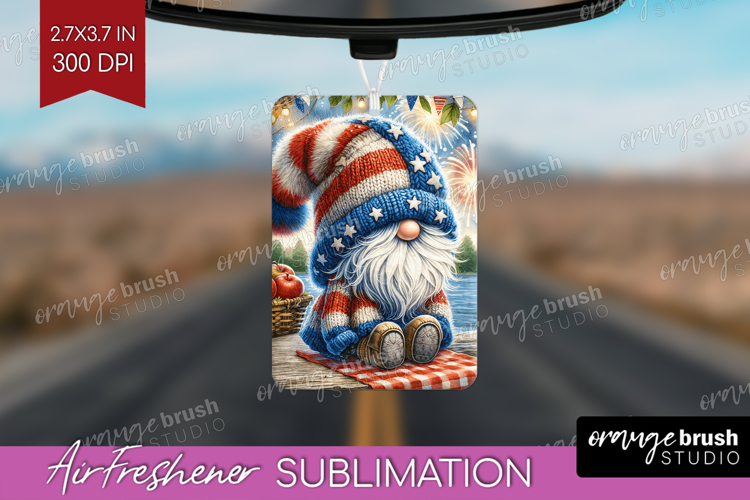 4th Of July Gnome Clipart Image 14