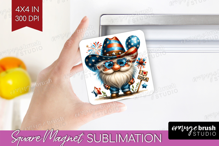 4th Of July Gnome Clipart Image 24