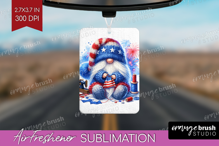 4th Of July Gnome Clipart Image 11