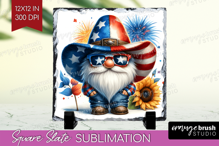 4th Of July Gnome Clipart Image 4