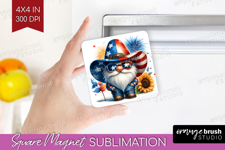 4th Of July Gnome Clipart Image 20
