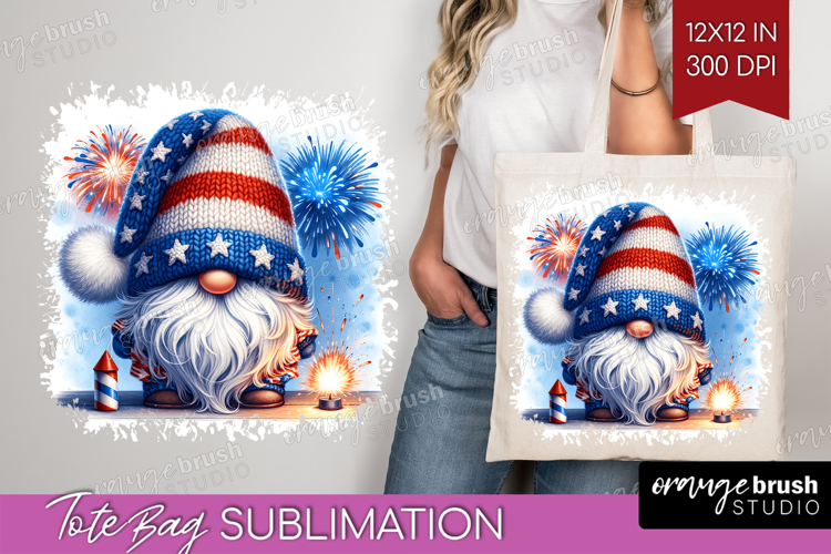 4th Of July Gnome Clipart Image 23