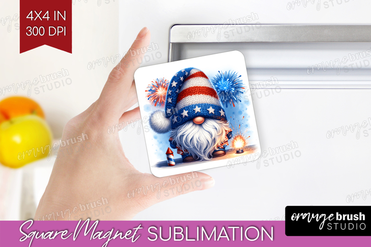 4th Of July Gnome Clipart Image 19