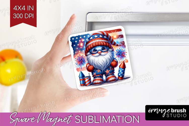 4th Of July Gnome Clipart Image 18