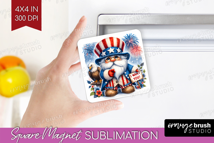 4th Of July Gnome Clipart Image 17