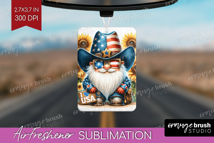 4th Of July Gnome Clipart Image 4