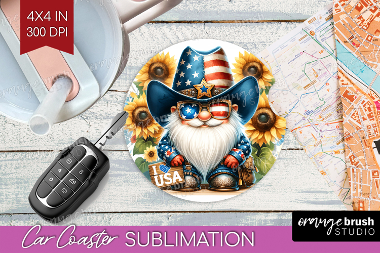 4th Of July Gnome Clipart Image 8