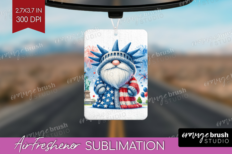 4th Of July Gnome Clipart Image 3