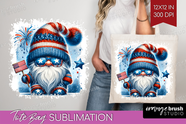 4th Of July Gnome Clipart Image 18
