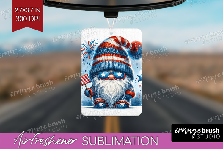 4th Of July Gnome Clipart Image 2