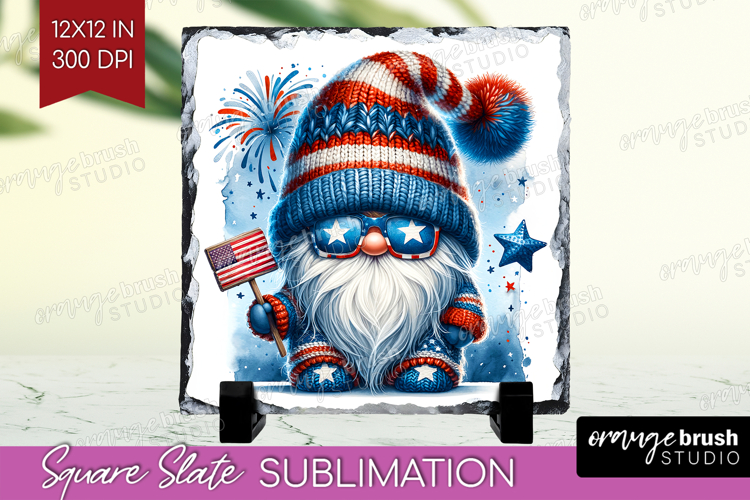 4th Of July Gnome Clipart Image 22