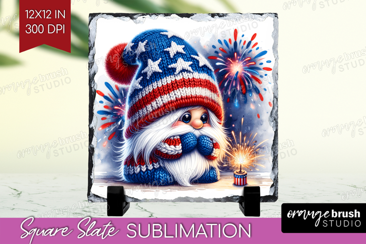 4th Of July Gnome Clipart Image 21
