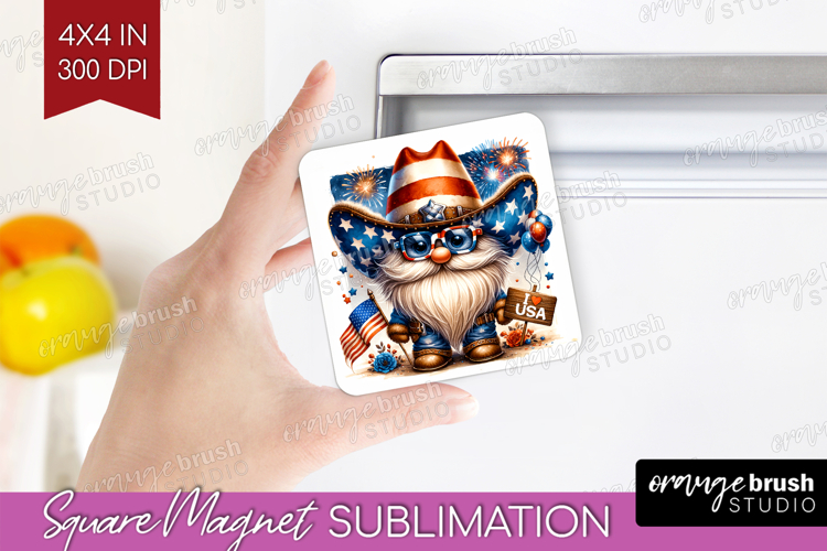 4th Of July Gnome Clipart Image 12
