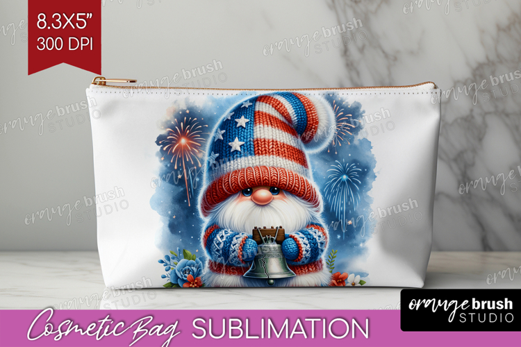 4th Of July Gnome Clipart Image 23